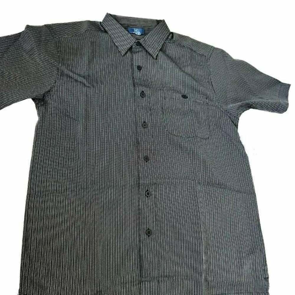mens short sleeve button up